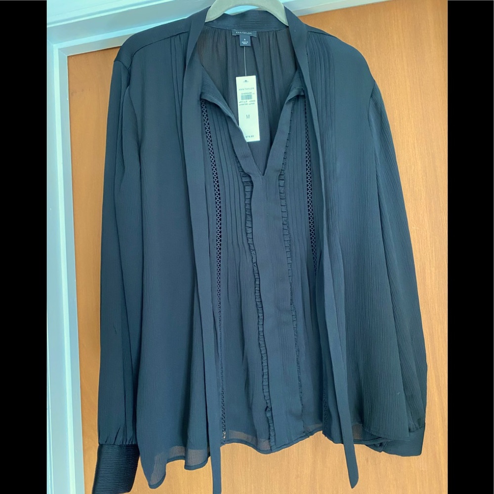 Relaxed Fit LS Blouse
